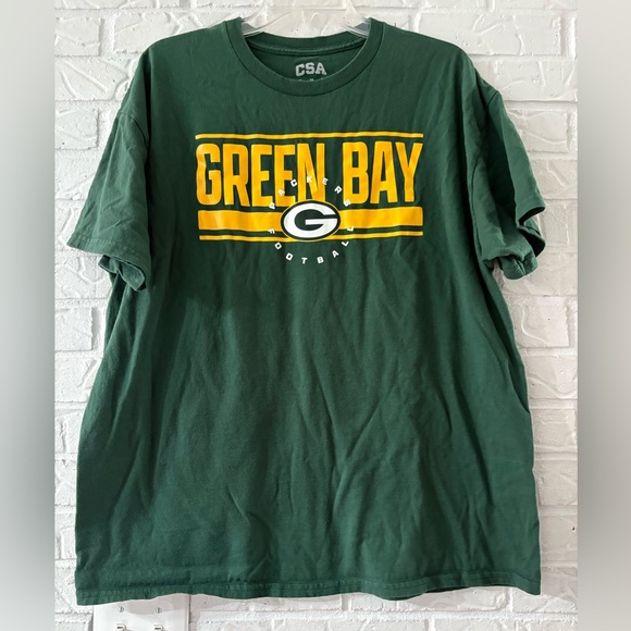 CSA Other - CSA Green Bay Packers Football Graphic Tee NFL
